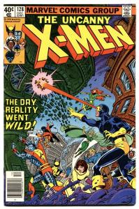 UNCANNY X-MEN #128 comic book 1979-MARVEL COMICS-REALITY GOES WILD VF
