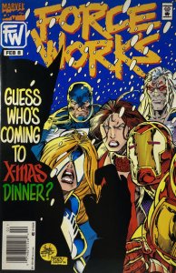 Force Works #8 (Newsstand) GD ; Marvel | low grade comic Dan Abnett/Andy Lanning