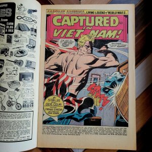 Captain America #125 VG/FN (Marvel 1970) featuring THE MANDARIN (by Stan Lee) 