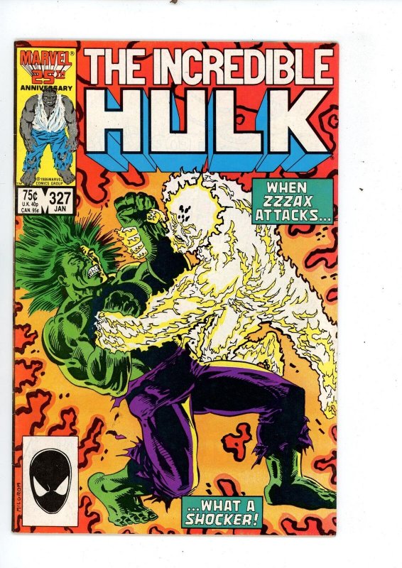 The Incredible Hulk #327 (1987) Hulk Marvel Comics