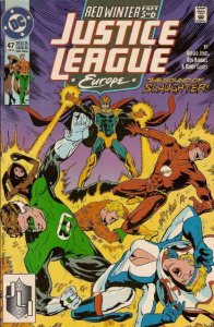 Justice League Europe #47 VG ; DC | low grade comic Red Winter 3