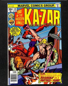 Ka-Zar #20 VF+ 8.5