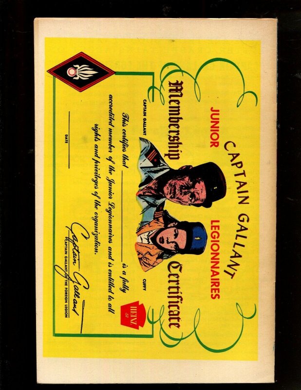 CAPTAIN GALLANT #1 (7.5) OF THE FOREIGN LEGION