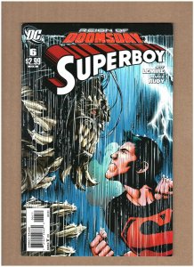 Superboy #6 DC Comics 2011 Connor Kent Reign of Doomsday NM- 9.2 