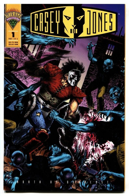 Casey Jones: North by Downeast #1 1994 TMNT comic book NM-