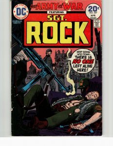 Our Army at War #267 (1974) Sgt. Rock