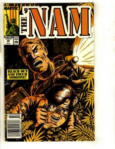 Lot of 12 The 'Nam Marvel Comics 23 34 24 25 26 27 28 29 30 32 33 35 Vietnam DS1