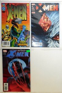 X-Men Lot 3 #Astonishing 4, 3rd 8, Extraordinary 4 1995 Marvel Comics