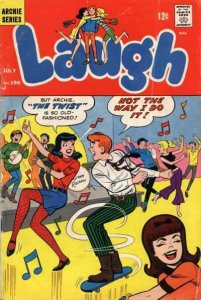 Laugh Comics   #196, Fine- (Stock photo)