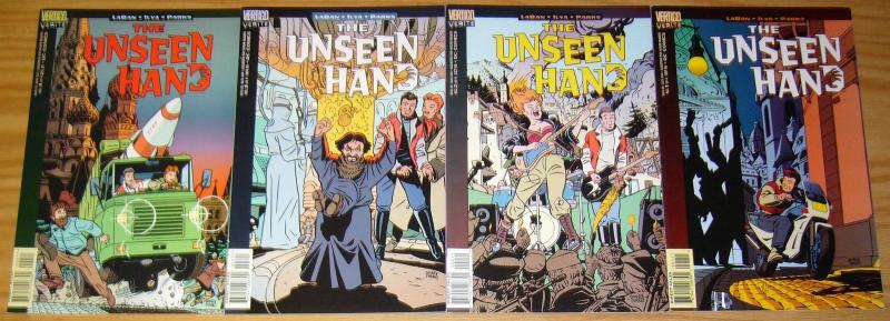 the Unseen Hand #1-4 VF/NM complete series TERRY LABAN vertigo comics