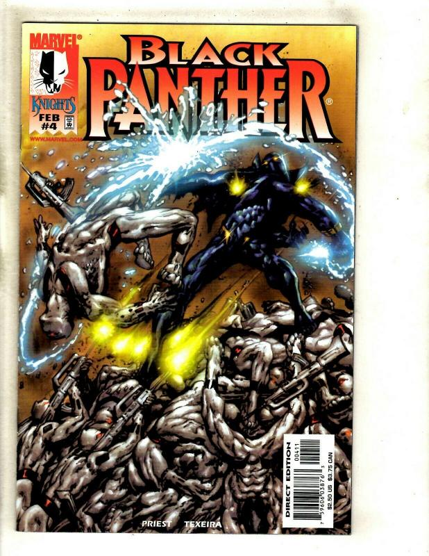 Lot Of 6 Black Panther Marvel Comic Books # 2 4 5 6 7 8 Wakanda GK2