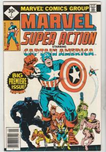 Marvel Super Action #1 (May-77) NM/NM- High-Grade Captain America
