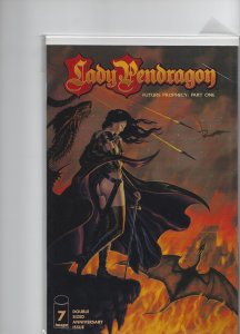 Lady Pendragon #7 Dynamic Forces exclusive Chrome variant (1999)