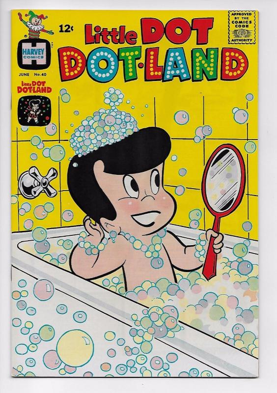 Little Dot Dotland #40 (Harvey, 1969) - High Grade (NM)