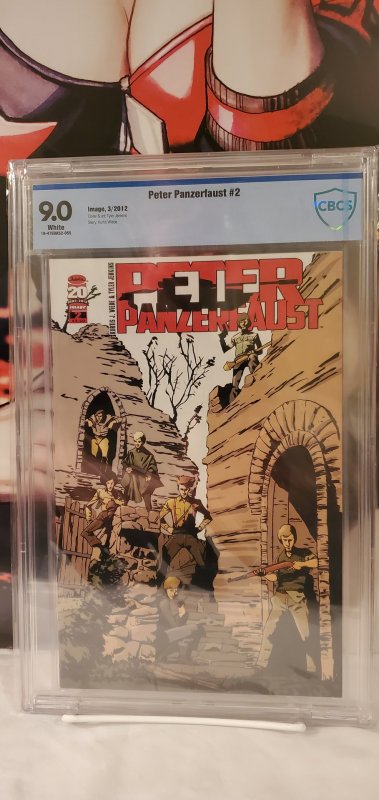 PETER PANZERFAUST #2 (1st Print) CBCS 9.0 Image Wiebe story Jenkins art