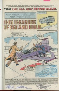 Iron Man 175 9.0 (our highest grade) 1983 SIGNED by artists McDonnell & Mitchell