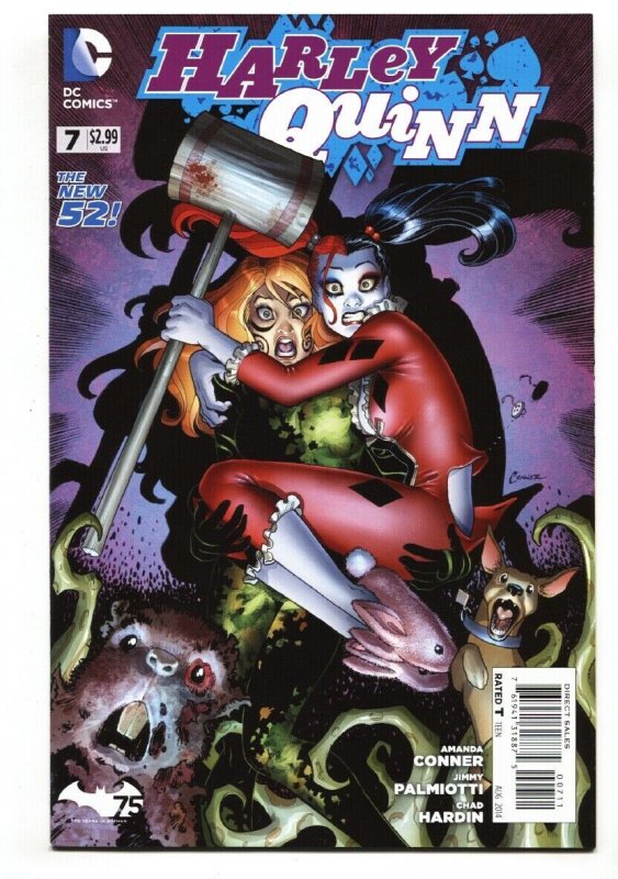 HARLEY QUINN #7 2014--DC-BATMAN-NICE COVER NM