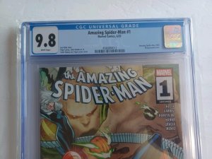 Amazing Spider-Man #1 Wrap Around Cover - 2025 - CGC 9.8