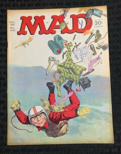 1966 MAD Magazine #106 VG+ 4.5 Alfred E Neuman / Mad Look at Batman