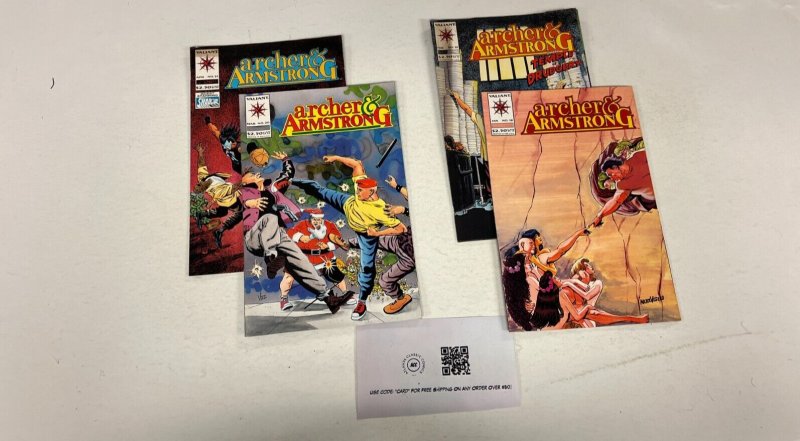 4 Archer & Armstrong Valiant Comics Books #18 19 20 21 78 JW24