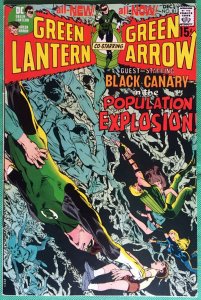 Green Lantern (1960) #81 with Green Arrow VF (8.0) classic Neal Adams & O'Neil