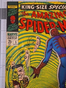King-Size Spider-Man Annual #5 Nov-1968 Marvel Comics ?'s In Description