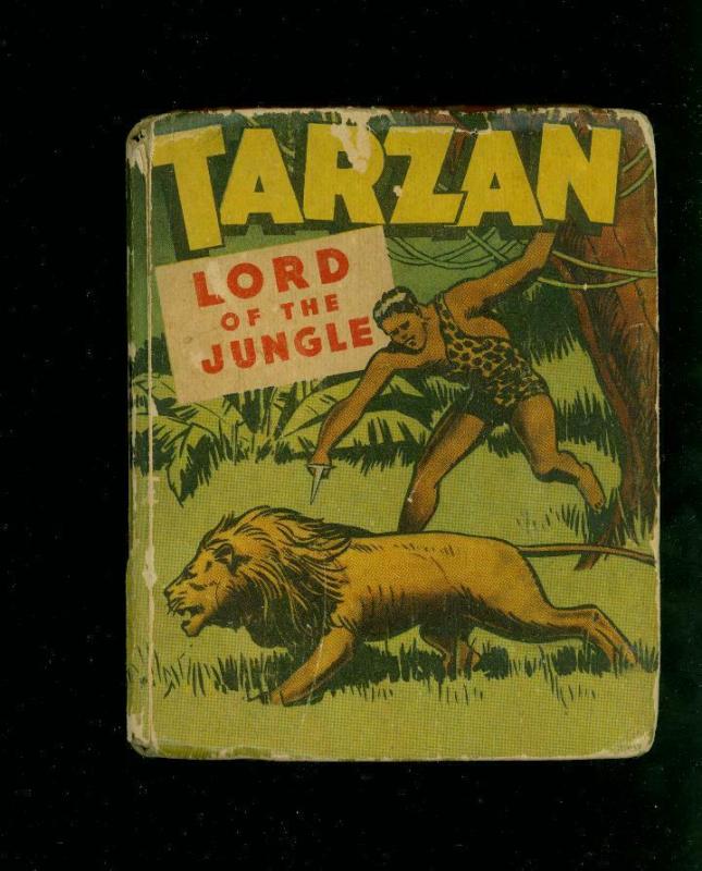 TARZAN LORD OF THE JUNGLE-#1407-EDGAR RICE BURROUGHS-#1447-BIG LITTLE BOOKS G/VG