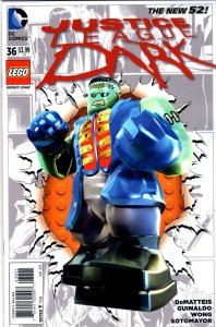 Justice League Dark #36A VF/NM ; DC | New 52 Lego Variant Frankenstein