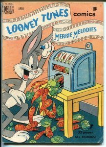 Looney Tunes and Merrie Melodies #102 1950-Dell-Slot machine-Bugs-Porky-G/VG