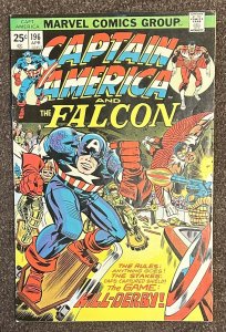 Captain America + Falcon #196 Jack Kirby VF 1976