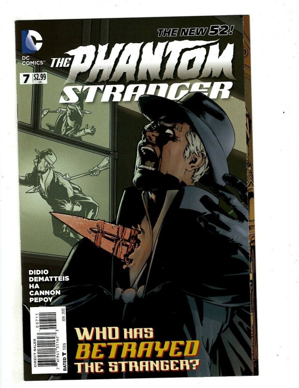 Lot Of 11 Phantom Stranger DC Comic Books # 1 2 3 4 5 6 7 8 9 10 11 New 52 J512