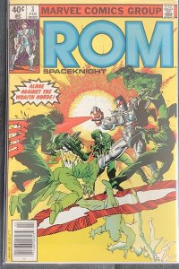 Rom #3 Rare Newsstand Edition (1980, Marvel) NM