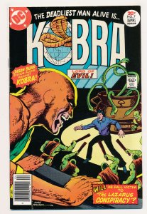 Kobra (1976 DC) #1-7 FN+/NM- Complete series
