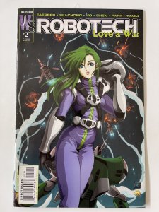 Robotech: Love & War #2- VF+  (2003)