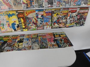 Huge 140+ Silver/Bronze Comics Low Grade Lot!! W/ Spider-Man, Hulk, + MORE