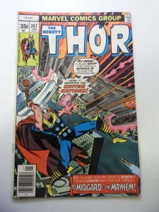 Thor #267 (1978) VG Condition moisture stain
