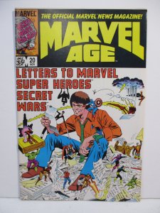 Marvel Age #20 (1984) Secret Wars
