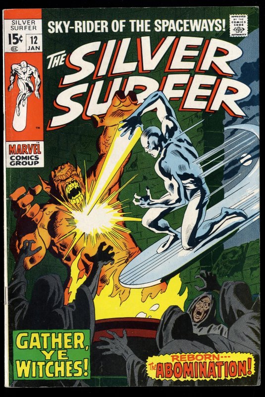 Silver Surfer #12 FN 6.0 Marvel Comics