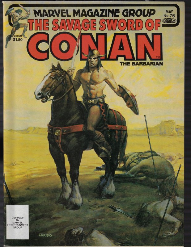 Savage Sword of Conan #76 (Marvel, 1976)