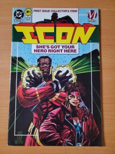 Icon #1 ~ NEAR MINT NM ~ 1993 DC / Milestone Comics 