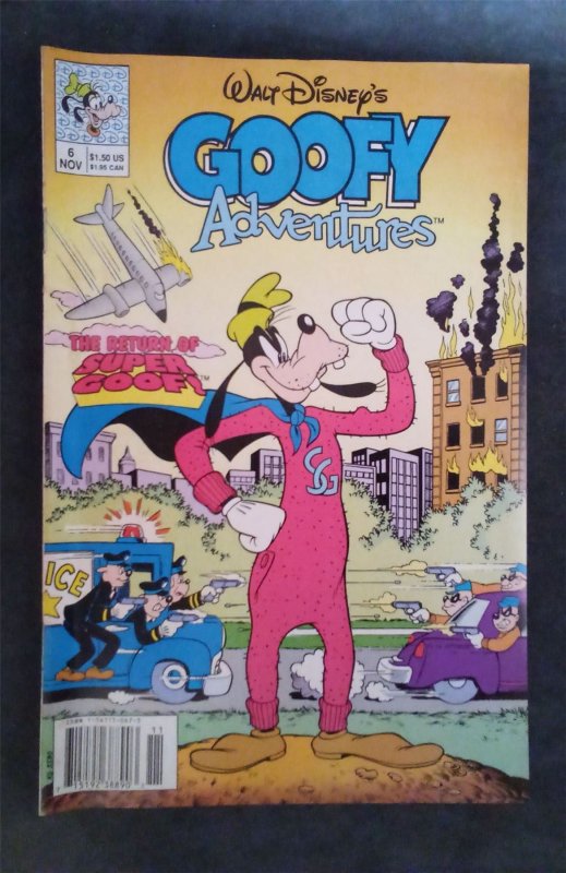 Goofy Adventures #6 1990 disney Comic Book disney Comic Book