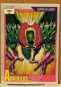 1991 Marvel Universe #72 Annihilus