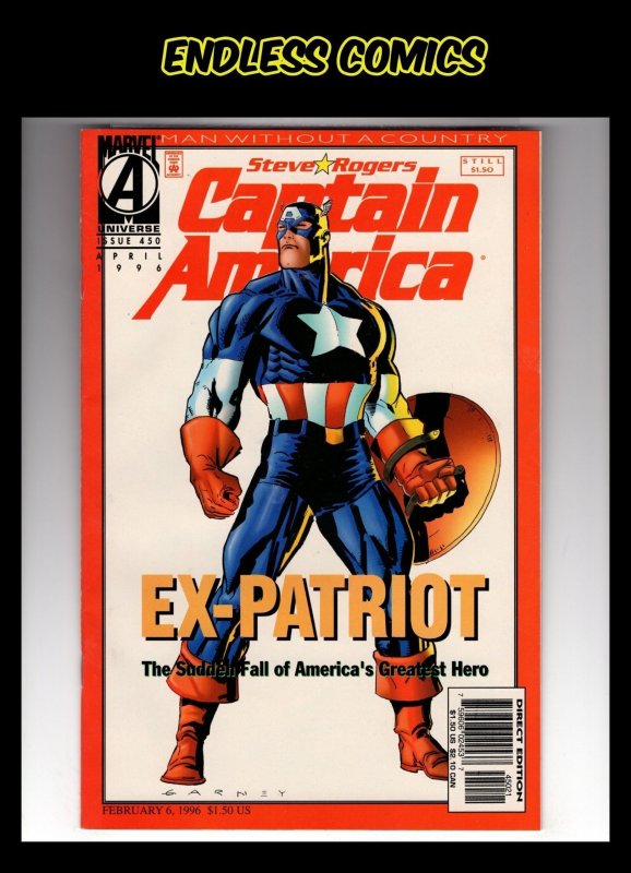 Captain America #450 Variant Cover (1996) / ID#07