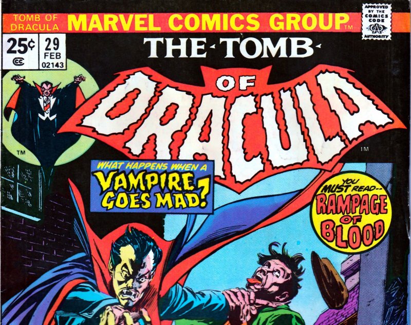 Tomb of Dracula(vol. 1) # 29 Doom for a Newly Wed !