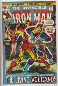 Iron Man #52 (Nov-72) FN/VF Mid-High-Grade Iron Man