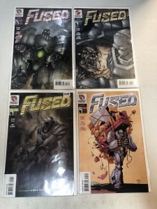 Fused (2003) #1 2 3 4 1-4 (VF/NM) Complete Set Steve Niles stories