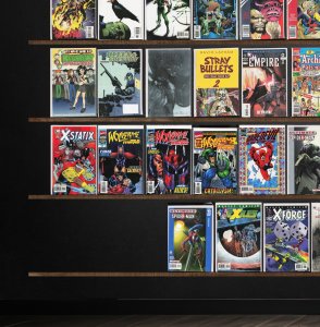 Huge Lot 140+ Comics with Wolverine, Jla, Ultimate X-Men & More!