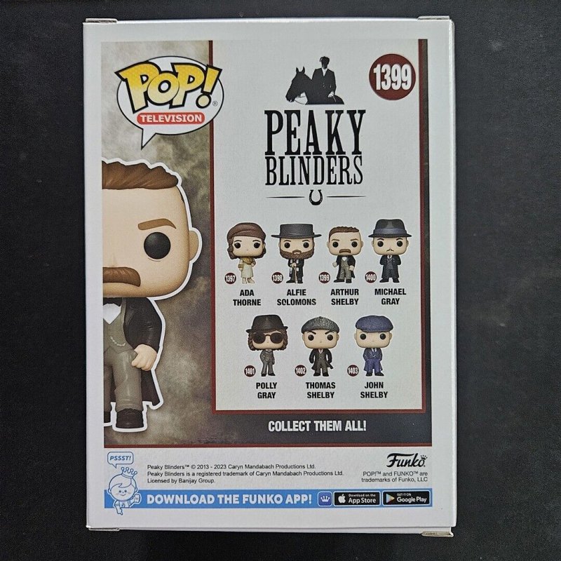 Funko Pop! Peaky Blinders ARTHUR SHELBY #1399