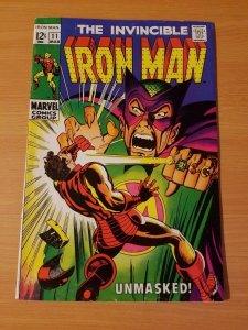 Invincible Iron Man #11 ~ VERY FINE - NEAR MINT NM ~ (1969, Marvel Comics)
