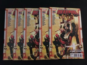 DEADPOOL #13 Five Copies, VFNM Condition